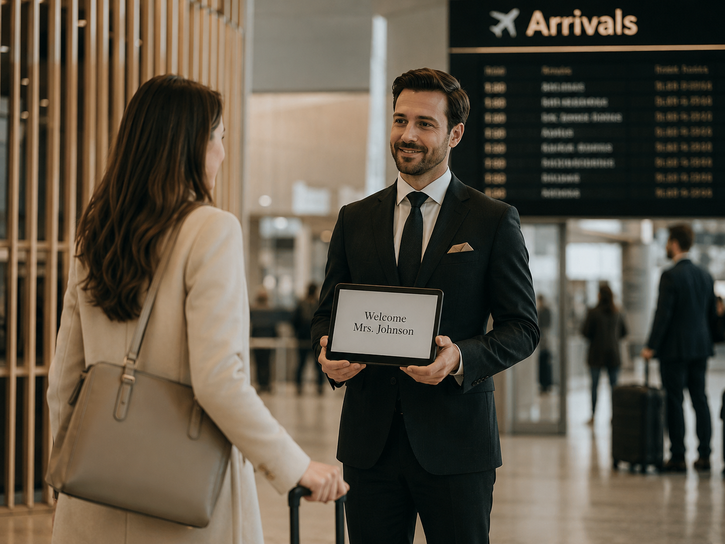 Professional service without unnecessary attention.